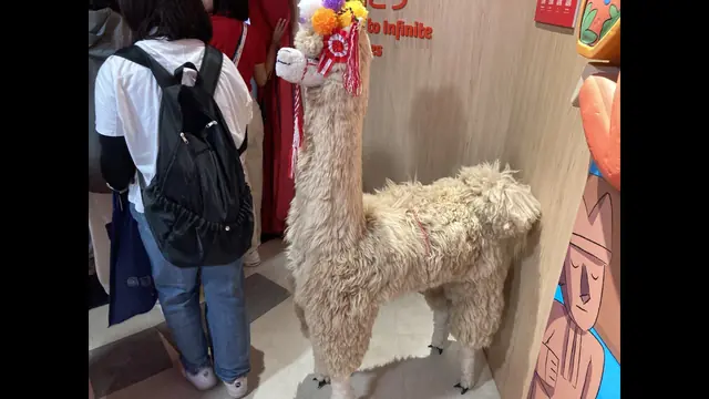 ペルーパビリオン展示