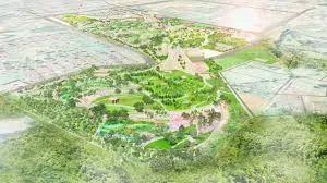 GREEN×EXPO 2027 会場空撮ディテール