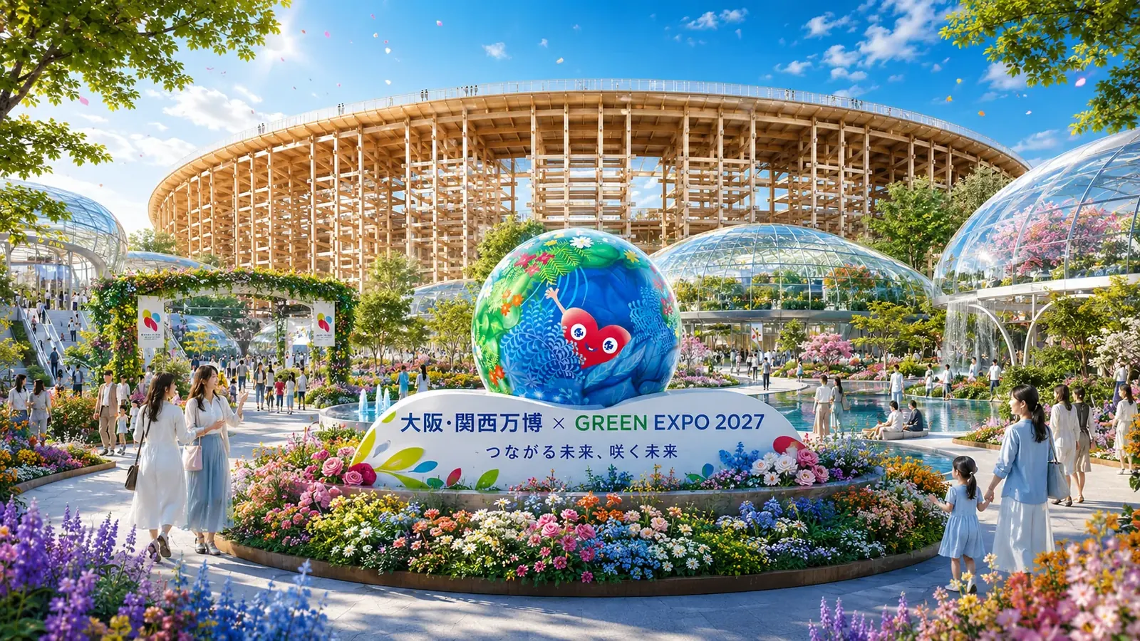 GREEN×EXPO 2027 会場マップ——上瀬谷に広がる花と緑のランドスケープ